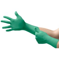 Gants Touch N Tuff nitrile, poudrés / non poudrés
